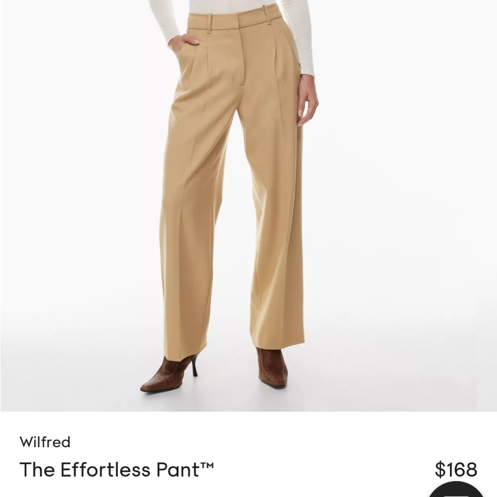 Wilfred Aritzia Effortless Pant